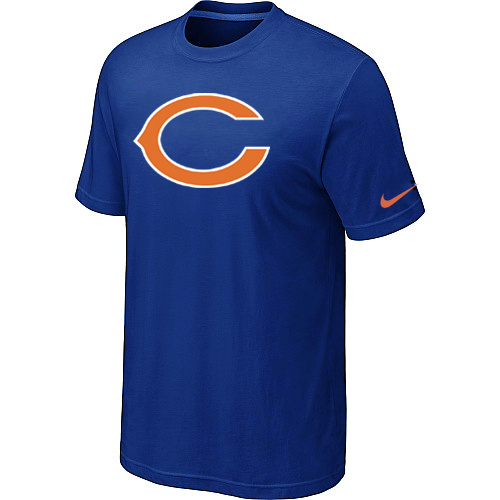 Nike Chicago Bears Sideline Legend Authentic Logo Dri-FIT NFL T-Shirt - Blue